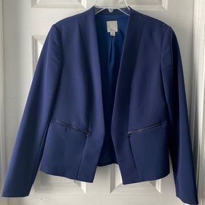 Open front blazer